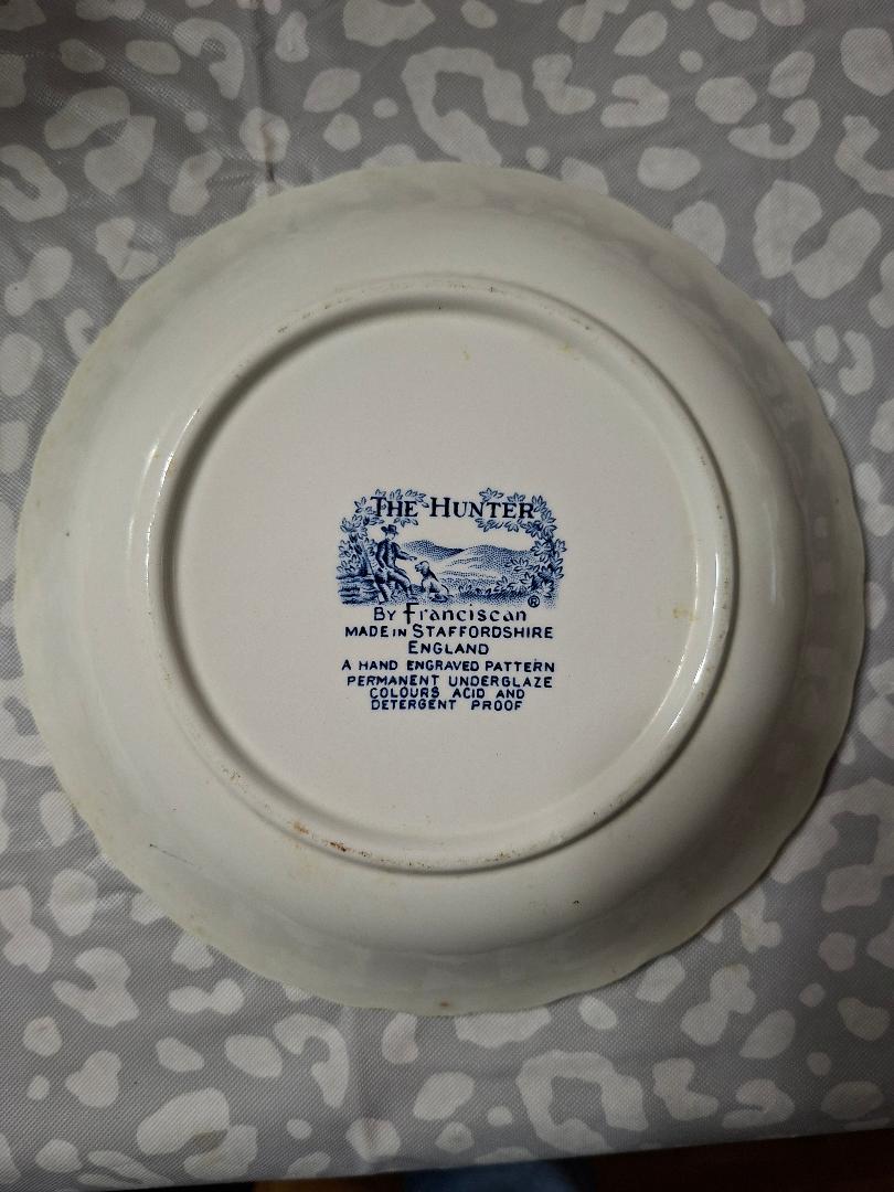 Vintage "The Hunter" Decorative Bowl/Plate