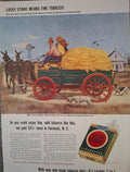 Vintage 1942 Lucky Strike Cigarettes Advertisement